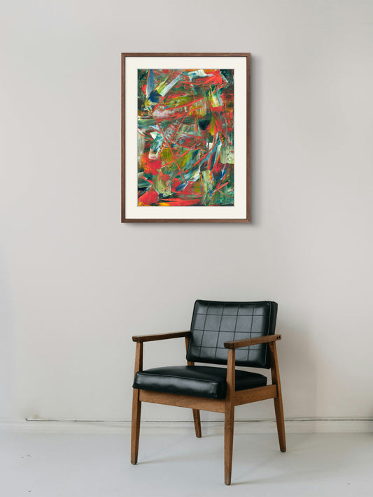 'Scraping By' Fine Art Print by Áine Hayes