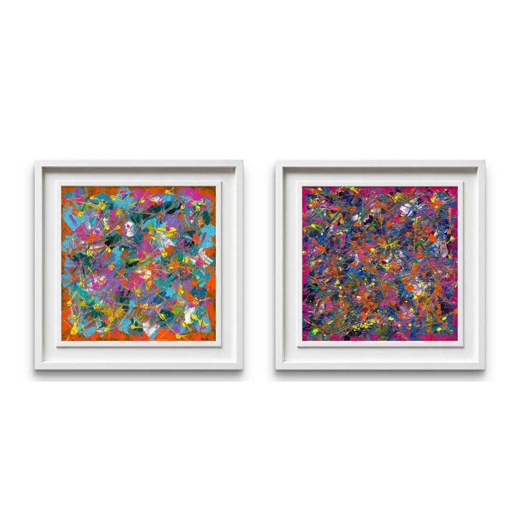 'Entropy' Original Abstract Painting by Áine Hayes