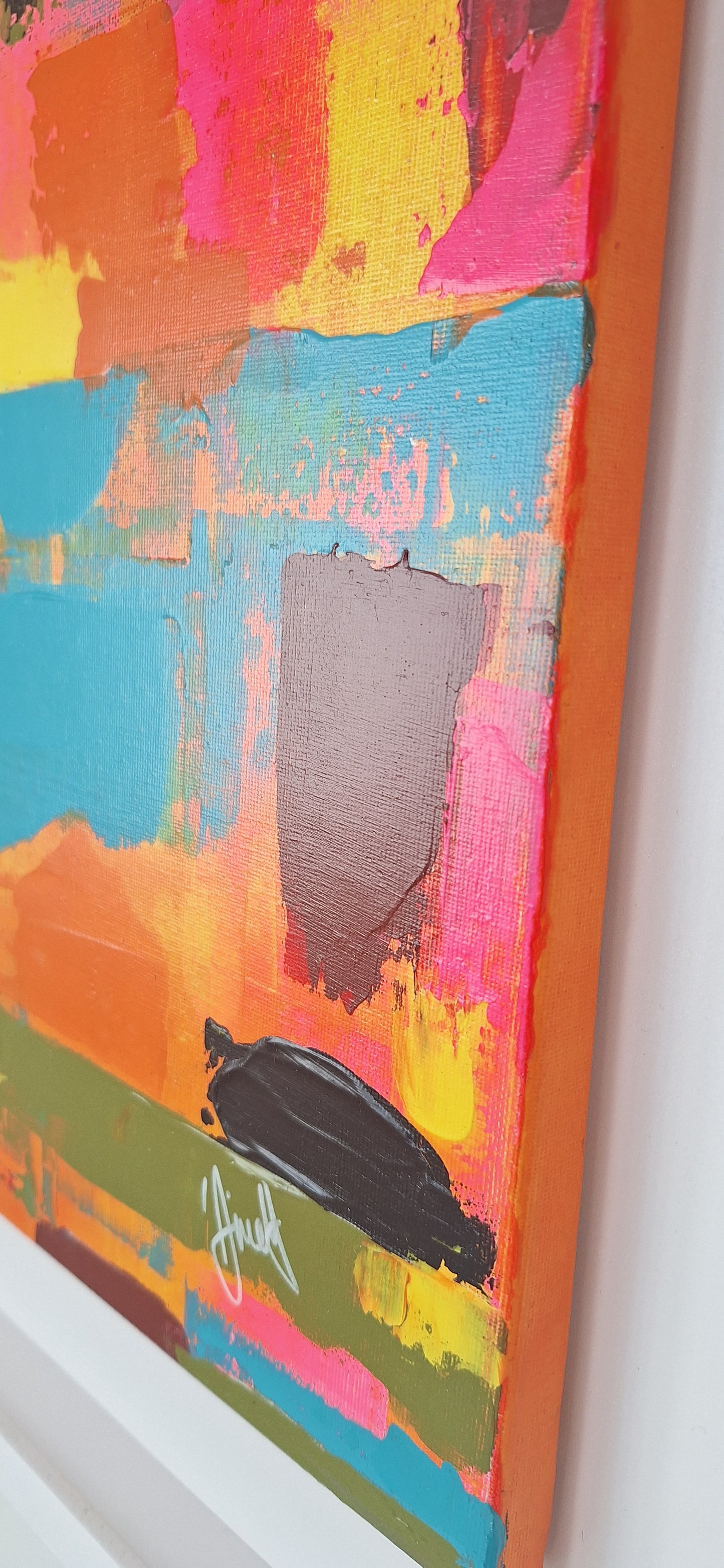 'Joy' Original Abstract Painting by Áine Hayes