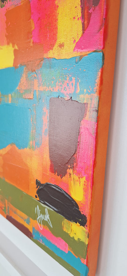 'Joy' Original Abstract Painting by Áine Hayes