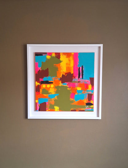 'Joy' Original Abstract Painting by Áine Hayes