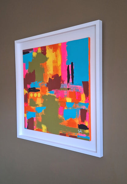 'Joy' Original Abstract Painting by Áine Hayes