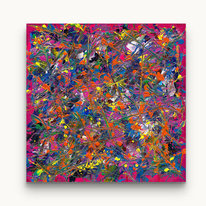 'Entropy 2' Original Abstract Painting by Áine Hayes