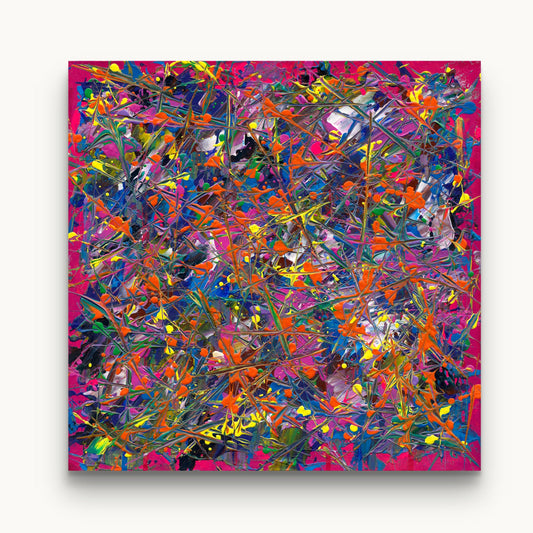 'Entropy 2' Original Abstract Painting by Áine Hayes