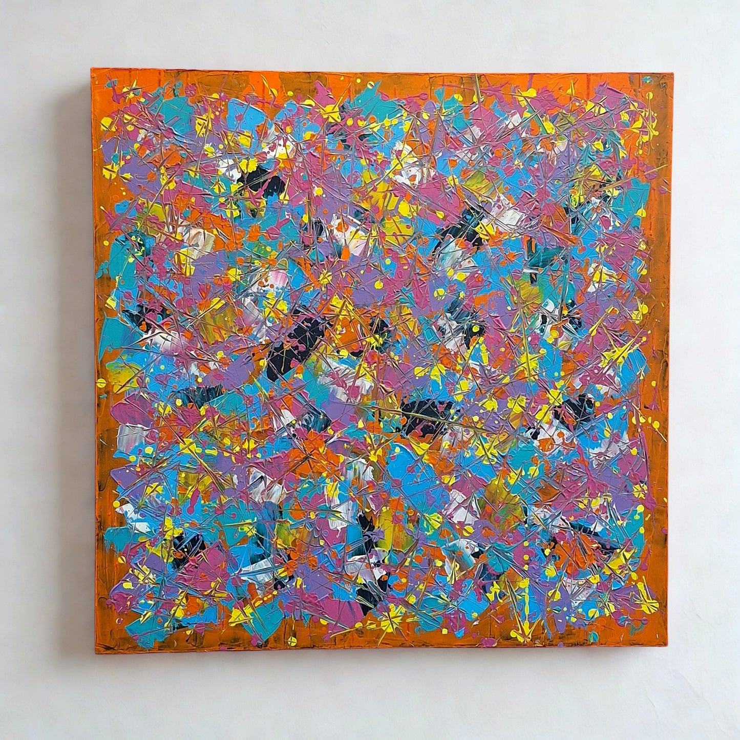 'Entropy 3' Original Abstract Painting by Áine Hayes