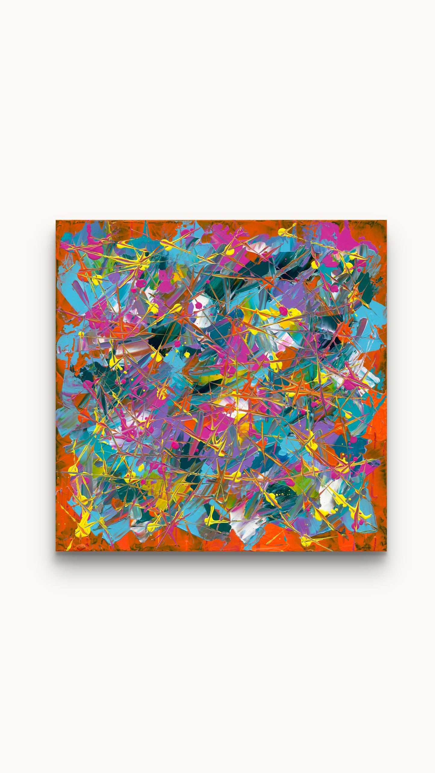 'Entropy' Original Abstract Painting by Áine Hayes