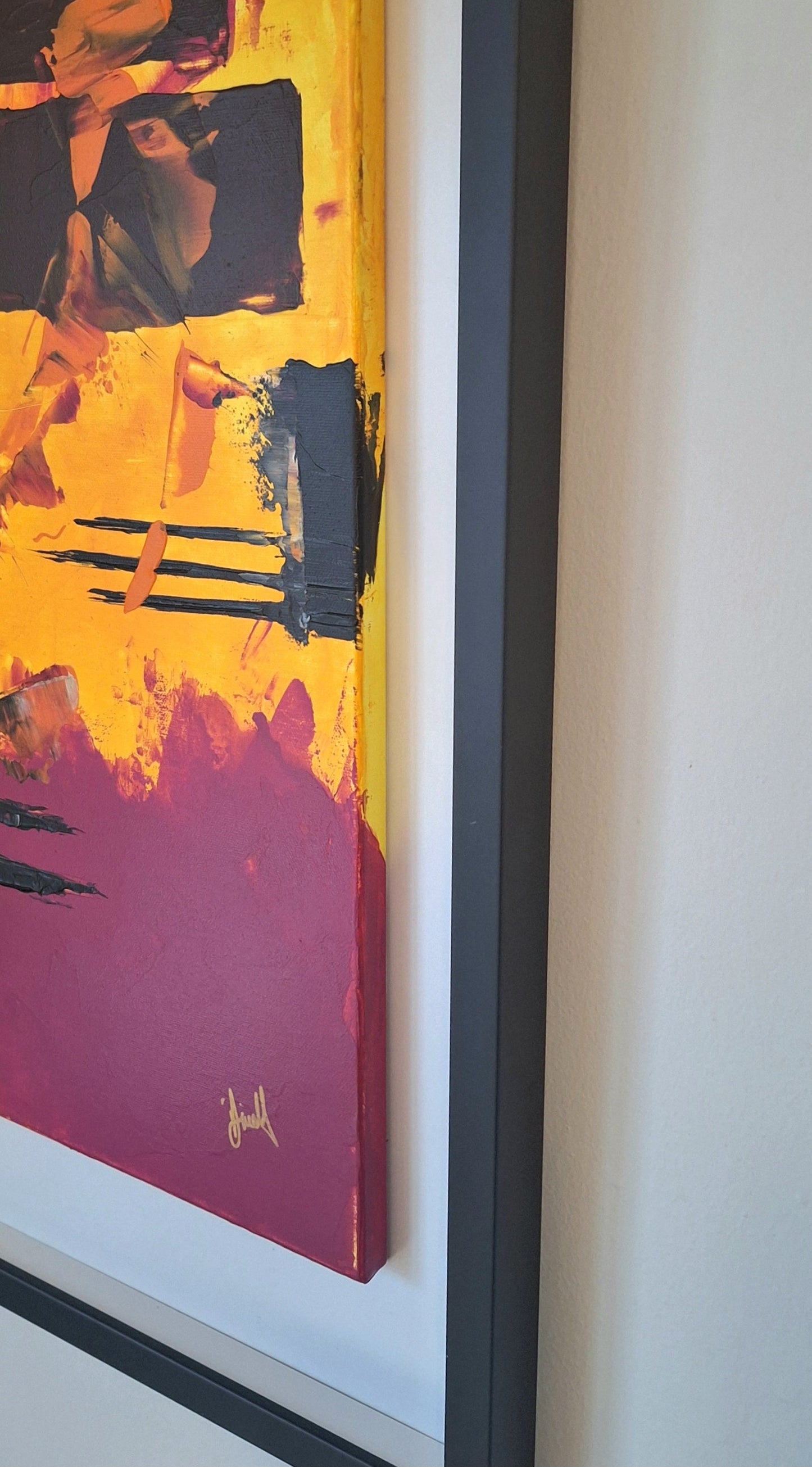 'Dawn' - Original Abstract Painting by Áine Hayes