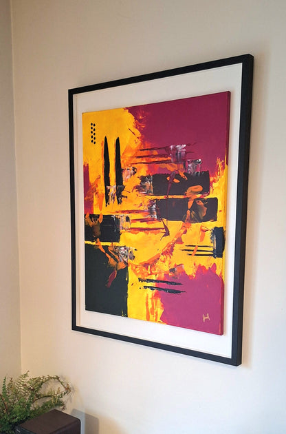 'Dawn' - Original Abstract Painting by Áine Hayes