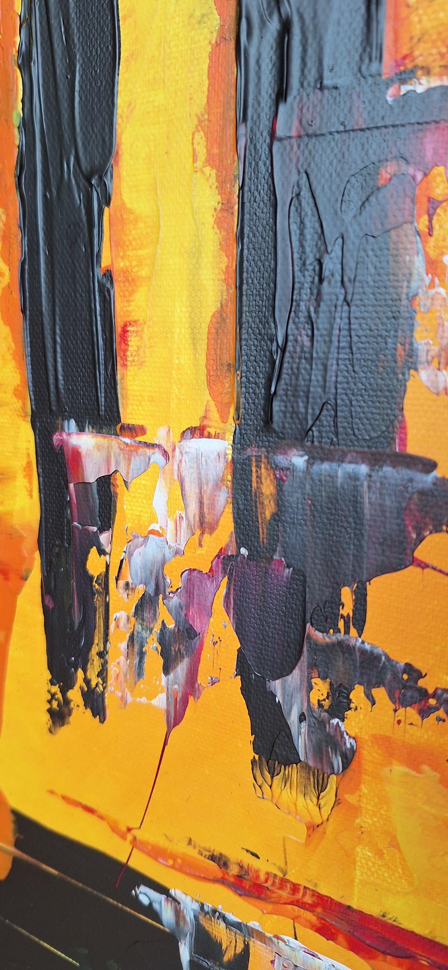 'Dawn' - Original Abstract Painting by Áine Hayes