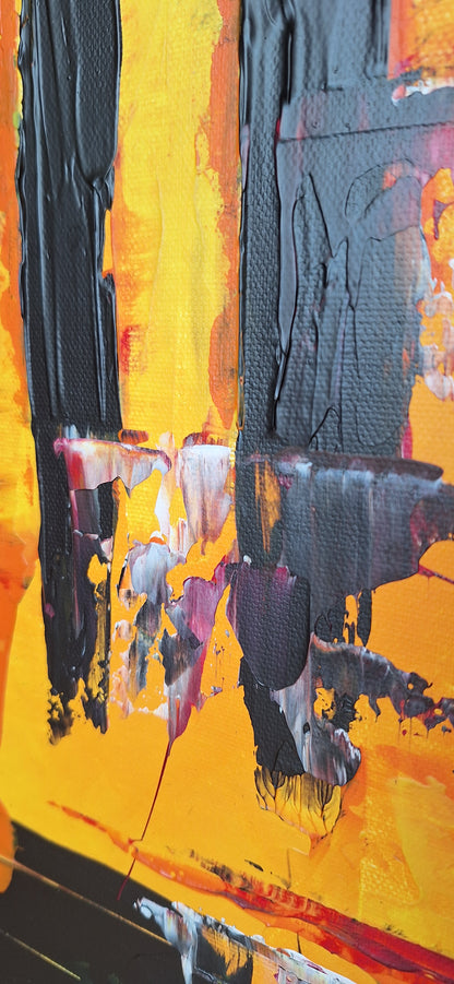 'Dawn' - Original Abstract Painting by Áine Hayes