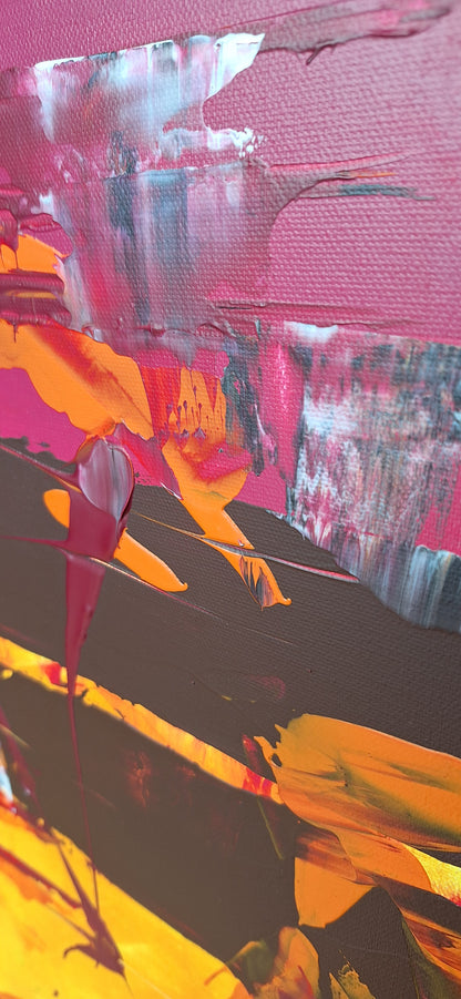 'Dawn' - Original Abstract Painting by Áine Hayes