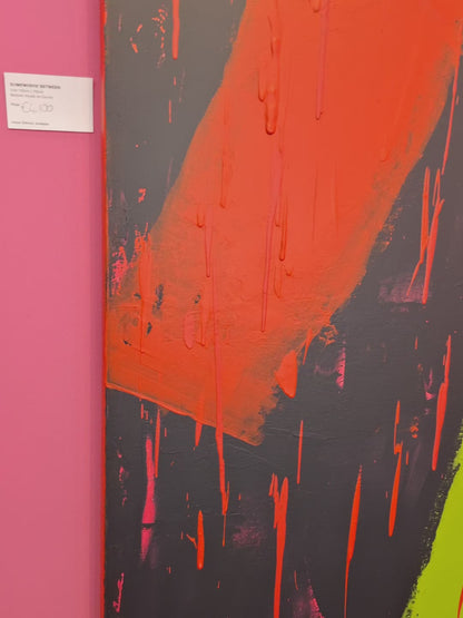 'Somewhere Between' Original Abstract Painting by Áine Hayes