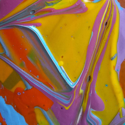 'Entropy 3' Original Abstract Painting by Áine Hayes